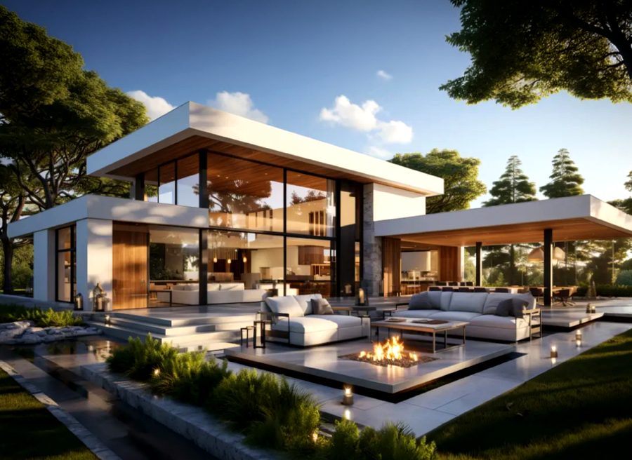 A High ROI Properties villa exterior